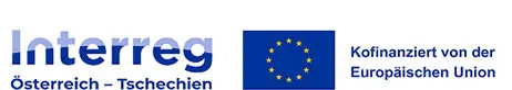 Interreg Österreich – Tschechien, kofinanziert von der EU